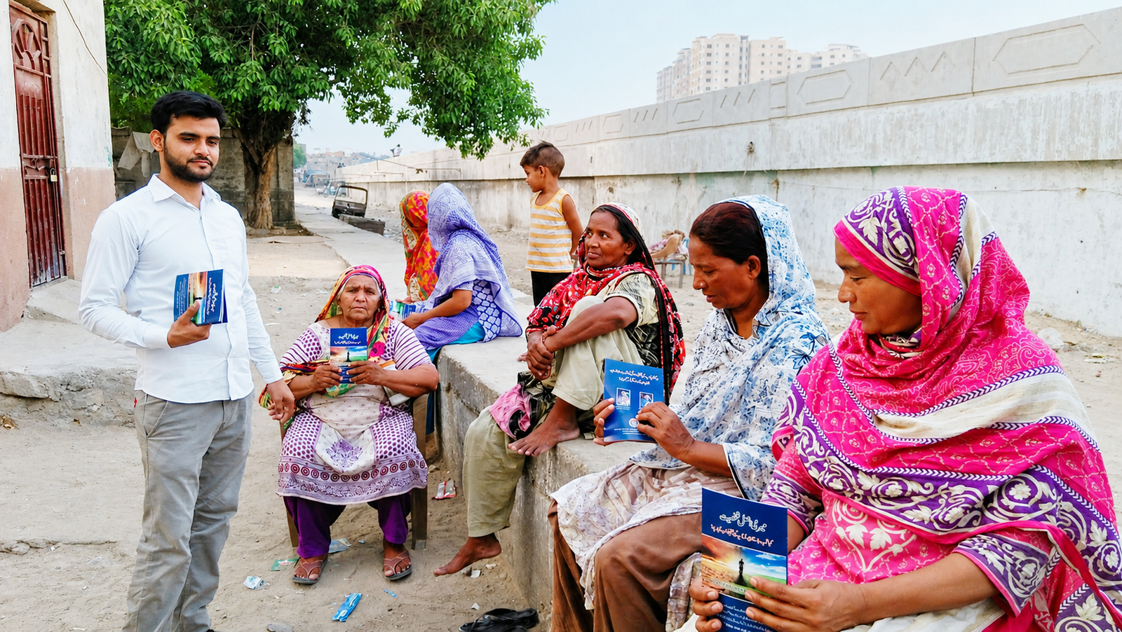 Distributing Literature